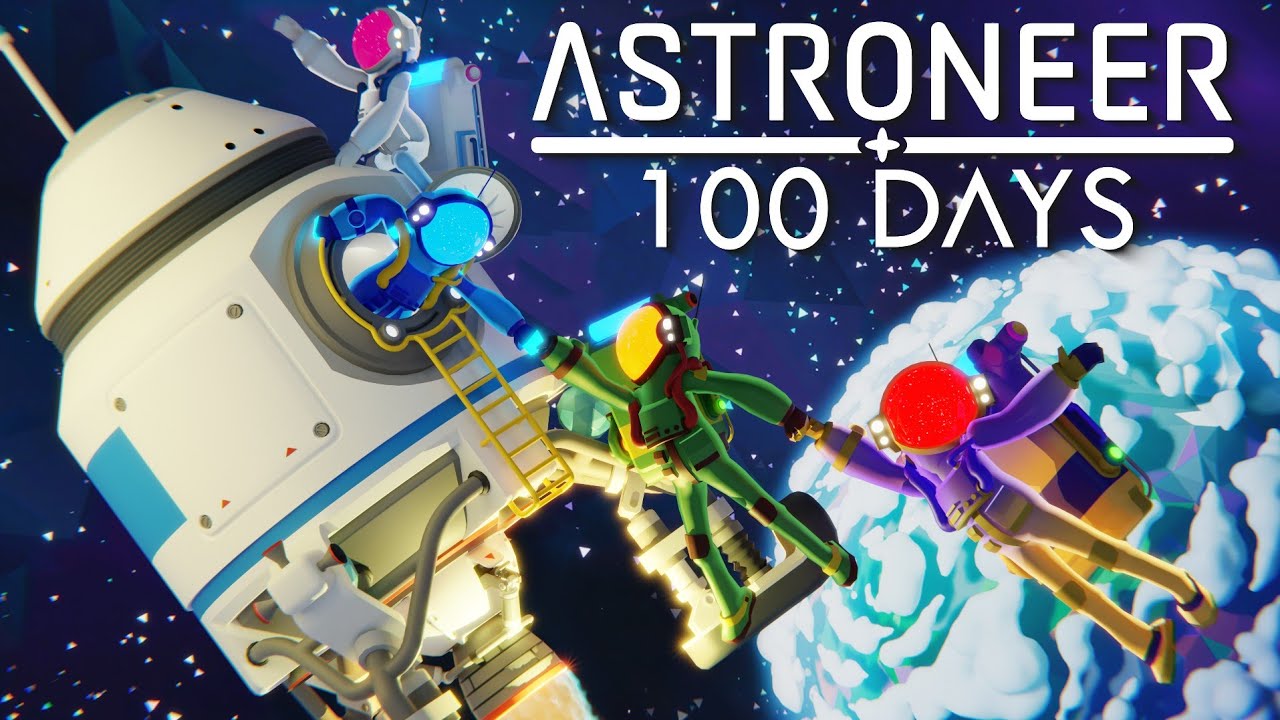 Exploring The Cosmos A 100 Day Journey In Astroneer Galaxy Ai