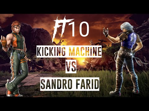 Tekken 7 FT 10 Kicking Machine vs sandro farid