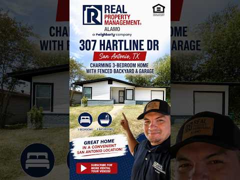 *MOVE IN SPECIAL* Charming 3-Bedroom Home with Fenced Backyard & Garage property video