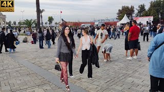 The City That Comes to Life After the Rain | Human Wave in Konak, Izmir 4K