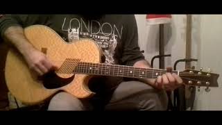 Video thumbnail for Behind Blue Eyes - The Who acc. guitar cover/testing Washburn EA 36 Marquee by Tomi V.
