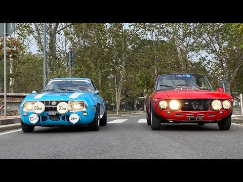 Lancia Fulvia HF Fanalone e Fulvia Sport Zagato "competizione stradale", le protagoniste dello stand OldCar24 alla fiera di Padova