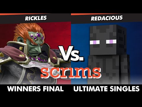 Scrims Showdown 46 Winners Final - Rickles (Ganondorf) Vs Redacious (Steve) SSBU Ultimate Tournament
