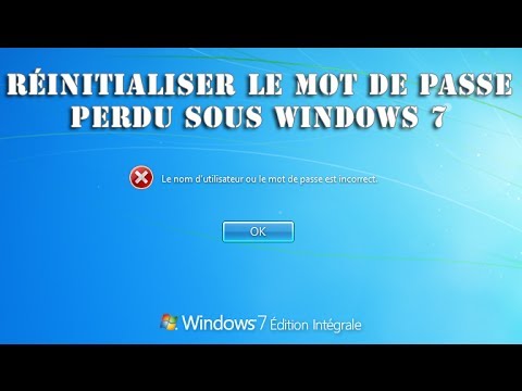 comment demarrer un pc avec mot de passe perdu