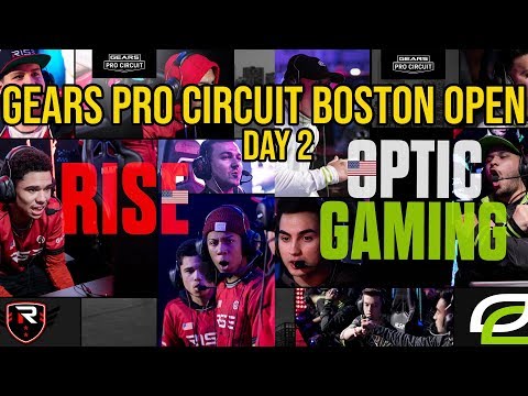 GEARS OF WAR 4 | Optic Gaming VS Rise Nation | Gears Pro Circuit Boston Season 2 Finals (Day 2)