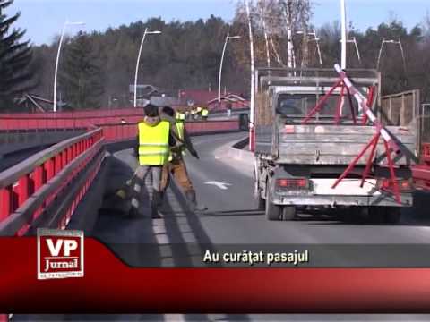 Au curăţat pasajul