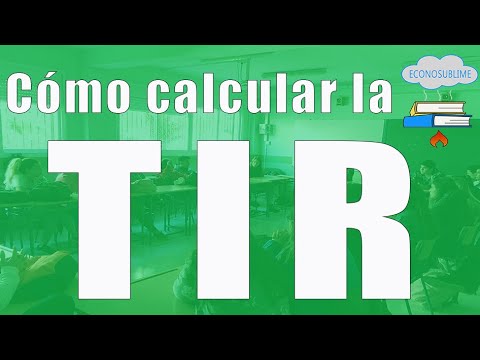 Cómo calcular la TIR 1