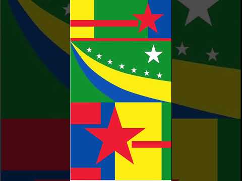 Random flags caroní,bolivar,venezuela