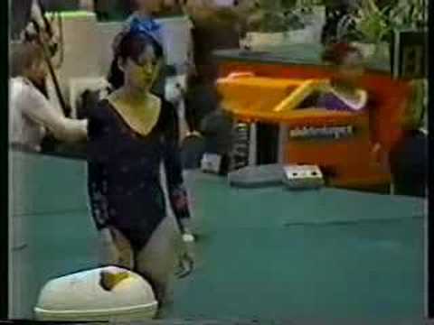 Chen Yongyan - 1983 Worlds AA - Vault 1