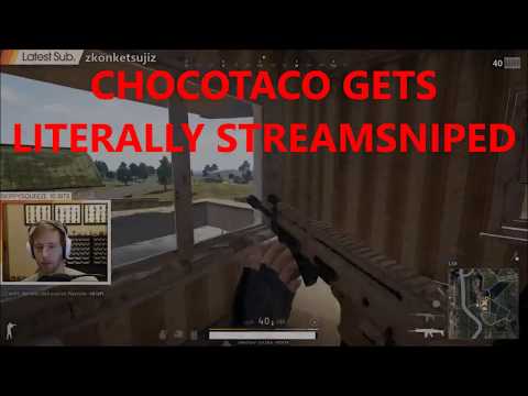 PlayerUnknown's Battlegrounds - ChocoTaco Gets Literally Streamsniped