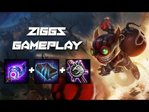 Me carrean ZIGGS GAMEPLAY- League of Legends (Competitivo #4)