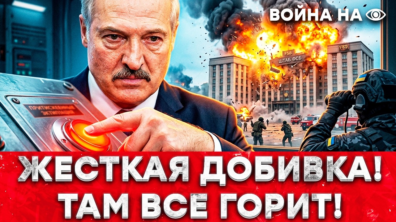 ЛУКАШЕНКО НАЖАЛ “КРАСНУЮ КНОПКУ”! УДАР ПО ШТАБУ ФСБ: СБУ НАШЛА “БОЛЬШИХ ЛЮД