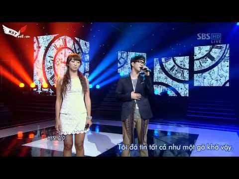 [Vietsub] G.O & Hyorin - That Man That Woman @ 110911 SBS Inkigayo (MBLAQ House@KST.NET.VN).mkv