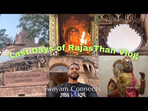 Exploring Jodhpur’s Royal Legacy🏰👑| Karni Mata Mandir Darshan🐀🙏| Swayam Connects