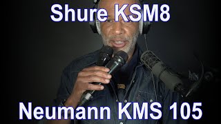 Video thumbnail for Shure KSM8 vs Neumann KMS 105 (Earthworks SR314) by Anton Browne