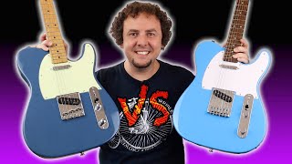 Video thumbnail for Squier Sonic Telecaster vs Harley Benton TE-62CC | Finding the best Tele under $200! Guitar Shootout by Rich. Words. Music.