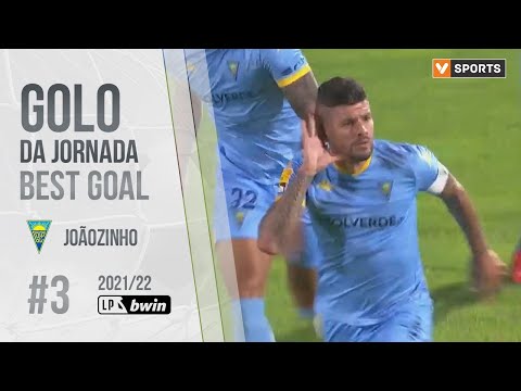 Golo da Jornada (Liga 21/22 #3): Joãozinho (GD Estoril Praia)