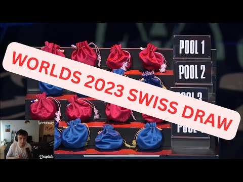 CAEDRAL REACTS TO WORLDS 2023 SWISS DRAW