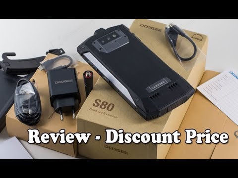 New Smartphone Walkie talkie DOOGEE S80 Mobile Phone 5.99 Inch IP68 Review - Price