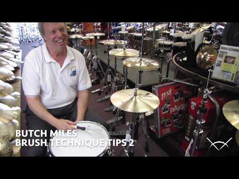 Butch Miles: Brush Technique Tips 2