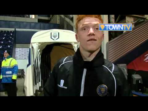 Ryan Woods post PNE FA Cup - Town TV