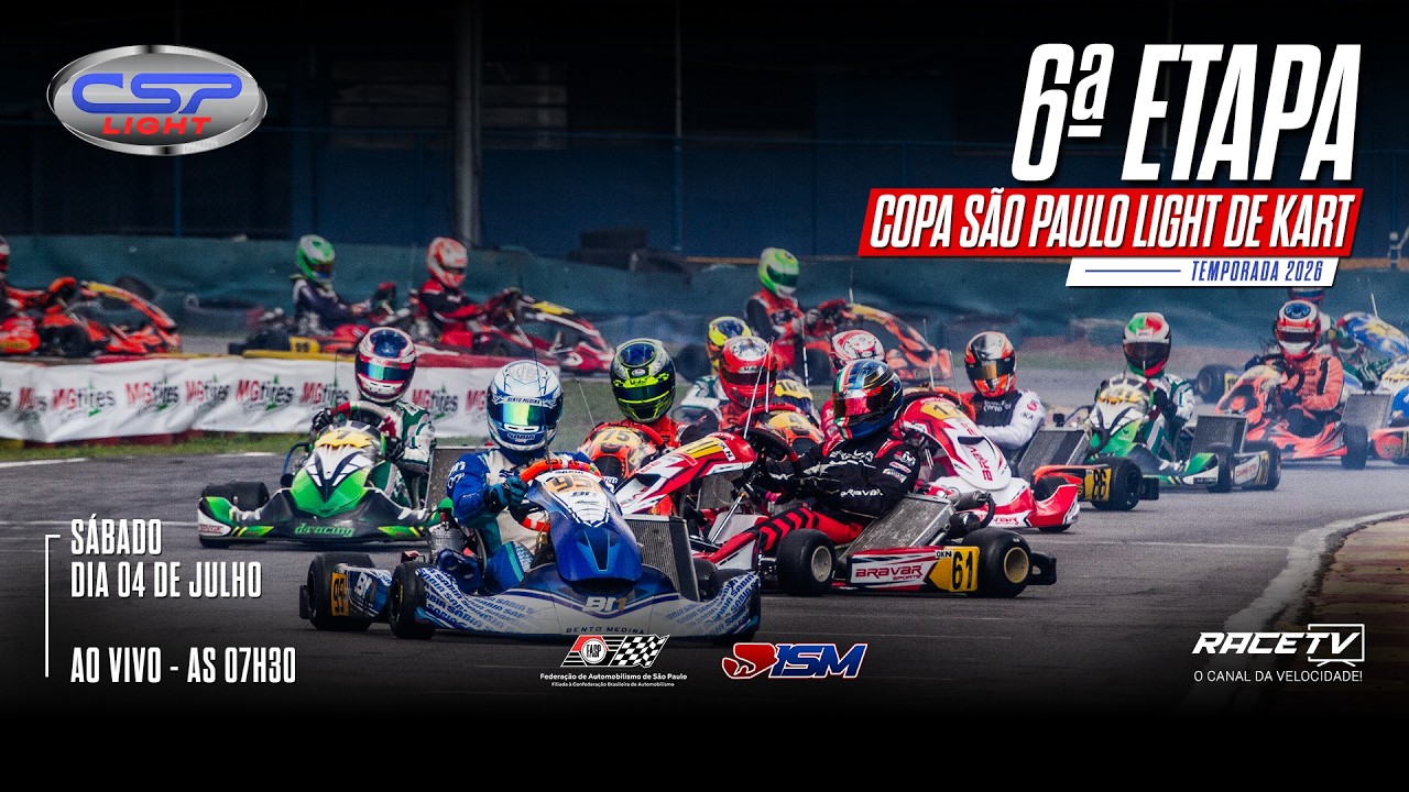 Copa São Paulo Light de Kart - 6ª Etapa | Kartodromo de Interlagos (Ayrton Senna)