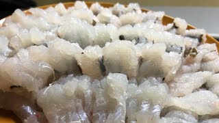 スーパーの店員直伝。鱧(ハモ)の骨切り。
