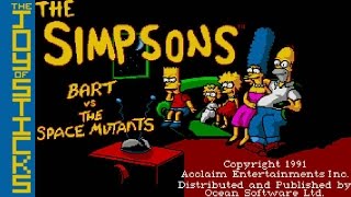 The Simpsons: Bart Vs. The Space Mutants (Atari ST)
