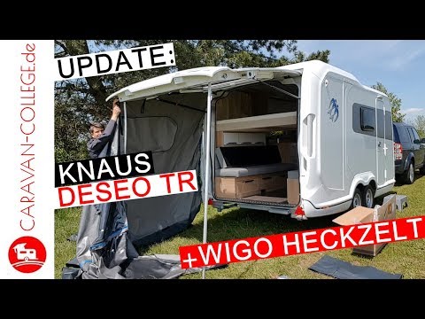 UPDATE: KNAUS DESEO TR + WIGO HECKZELT