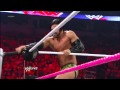 Justin Gabriel vs. Antonio Cesaro: Raw, Oct. 15, 2012