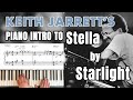 Keith Jarrett's Intro to Stella by Starlight (Transcription)