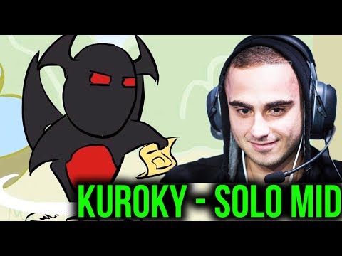 The INCREDIBLE KuroKy - SOLO MID With Shadow Fiend - Dota 2 7.07c