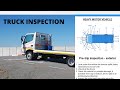 Code 10 Truck Inspection Pre Trip Inspection