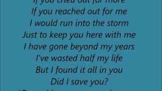 Stone Sour -  Song #3 (Acoustic) Lyrics