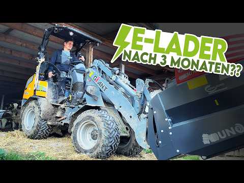 🔋⚡Neuer ELEKTRO-Hoflader: Vor- und Nachteile nach 3 Monaten mit dem Giant G2200E (+Vergleich G2700E)