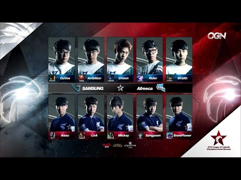 Chung kết LCK Mùa Hè 2016 - Vòng 1: Samsung Galaxy vs Afreeca Freecs (Game 1)