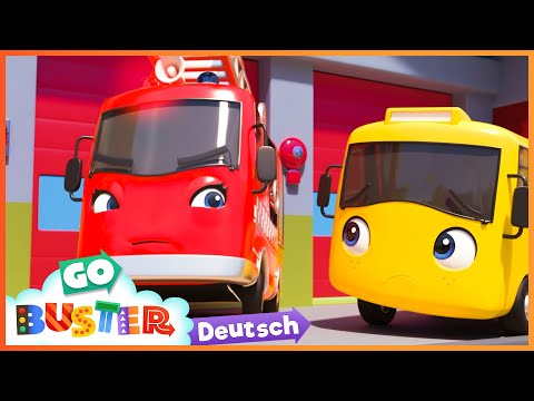 Das Blaulicht der Feuerwehr | Go Buster Deutsch | Kinderlieder | Cartoons für Kinder