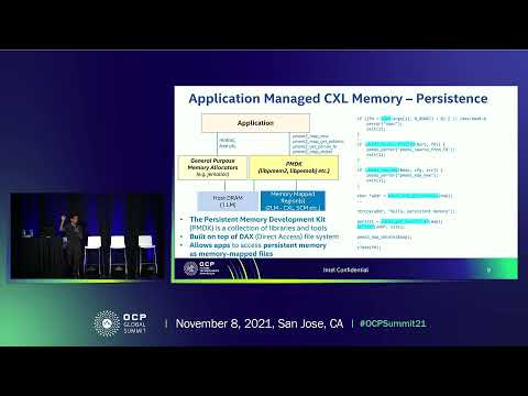 2021 OCP Global Summit: Evolving Software Defined Memory for CXL Usages