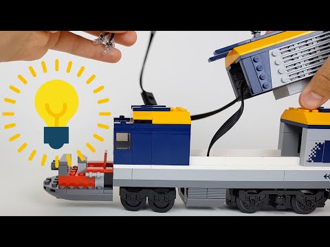 88005 Powered Up LED fény + LEGO CITY vonat 💡