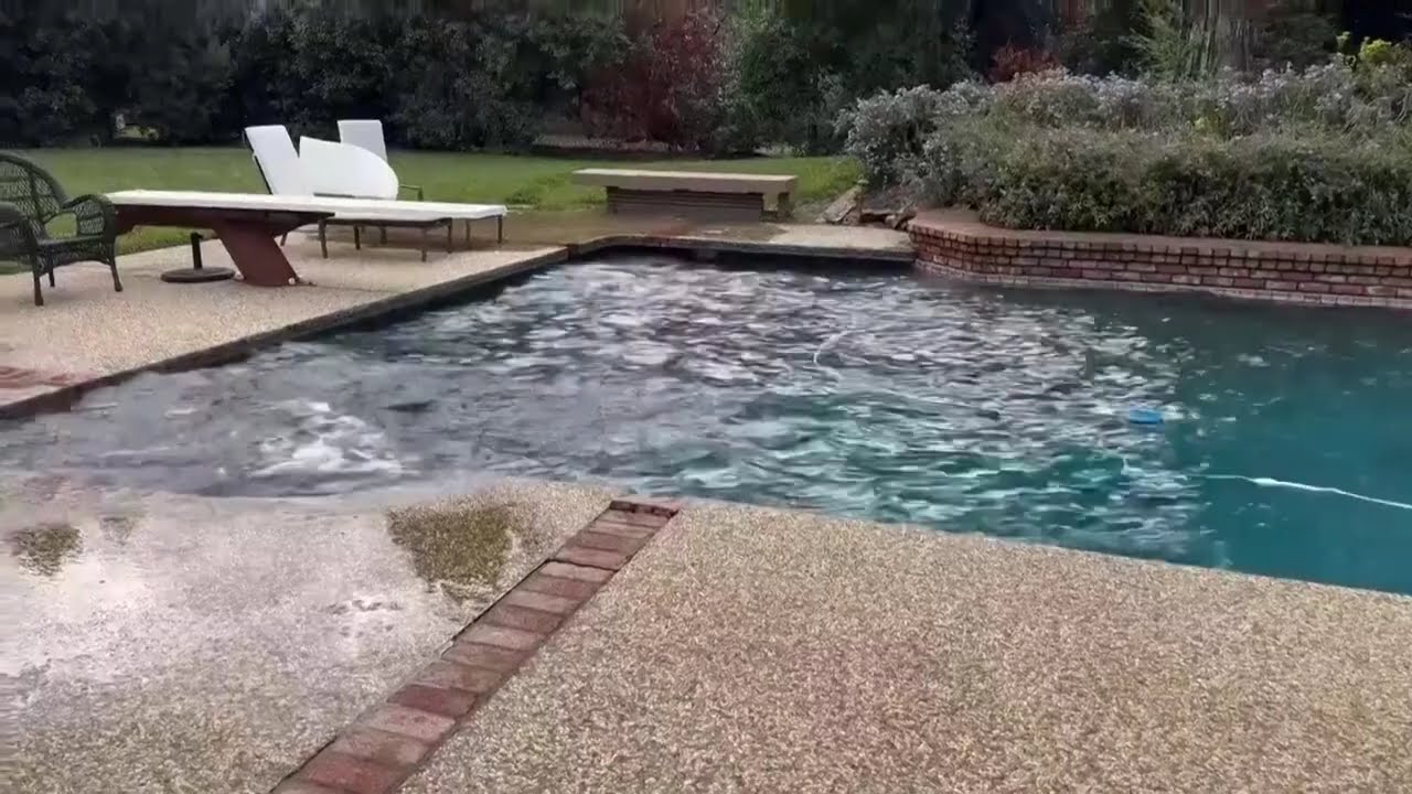 California earthquake: residents capture footage of pools shaking after strong quake