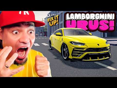 🚘 I GOT A *LAMBORGHINI URUS*! *Rarest Car 0.02%* | Roblox Fix It Up