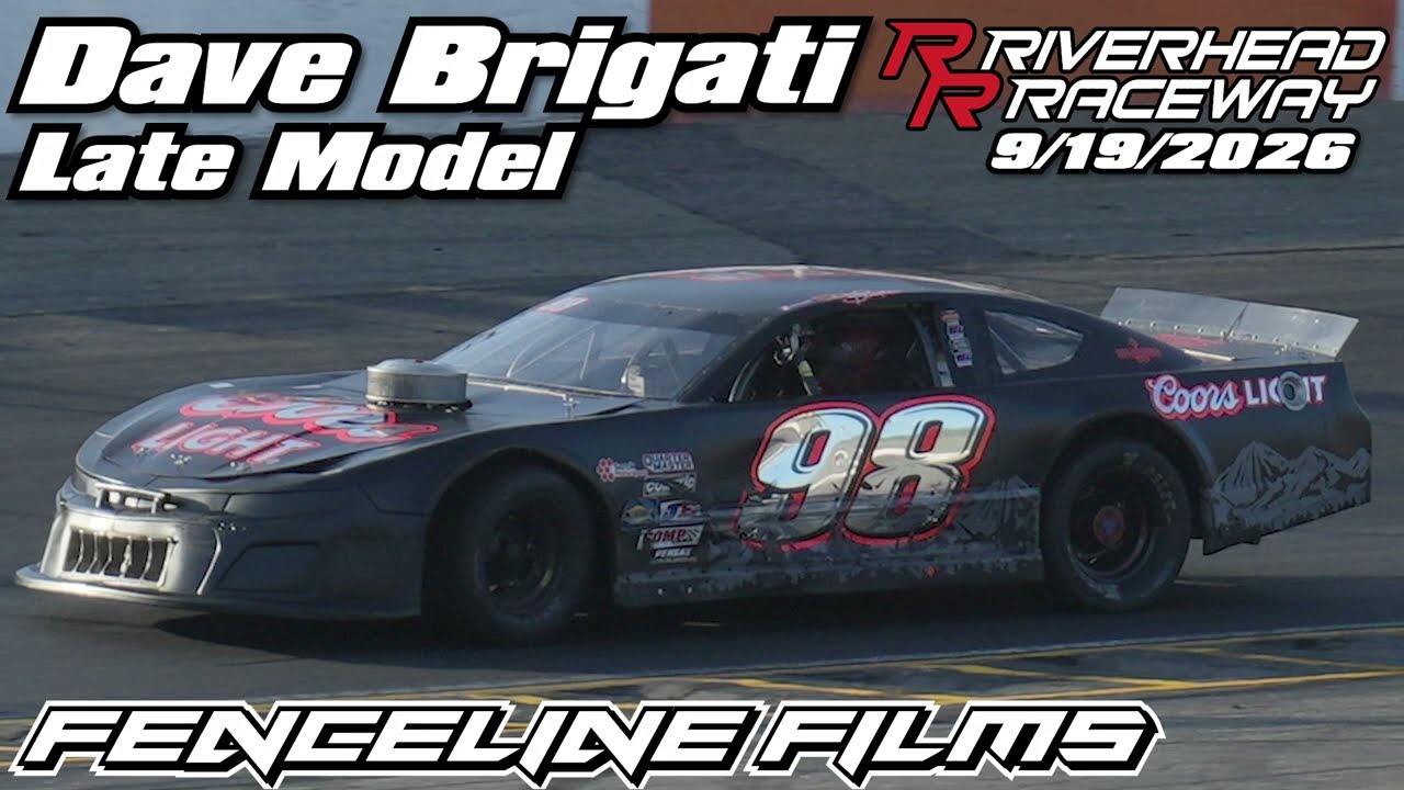 Dave Brigati Late Model at Riverhead Raceway
