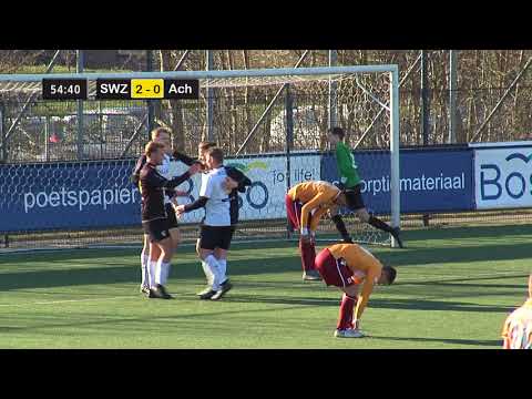 Samenvatting SWZ Boso Sneek - Jong Achilles '29 (25 februari 2018)