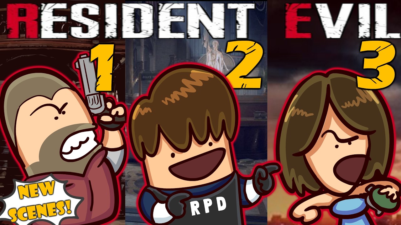 Resident Evil 1,2,3 - The PS1 Saga