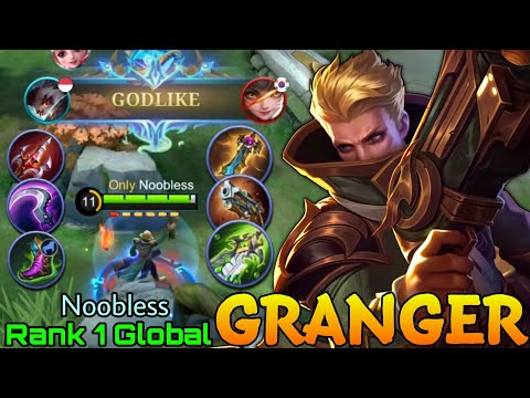 GODLIKE Granger WipeOut Enemies in MCL Tournament! - Top 1 Global Granger by Noobless - MLBB