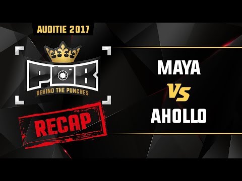 Precap: Maya vs Ahollo - Punchoutbattles Audities 2017