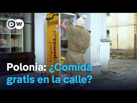 Neveres solidàries a Polònia: menjar gratis al carrer per a qui el necessita
