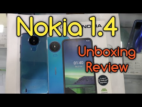 Nokia 1.4  Review and Unboxing