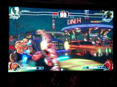 Itabashi Zangief (Zangief) VS Pei Hoon (Sagat) 1st SET Round Robin