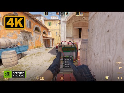 Counter-Strike 2 Gameplay 4K (No Commentary) | LONGPLAY